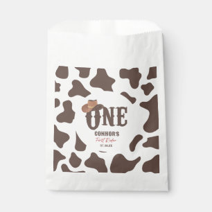 Cowboy Hat ONE First Rodeo 1st Birthday Party Favour Bags