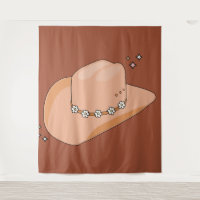 Cowboy Hat Rust Terracotta