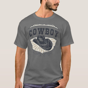 Cowboy Hat Vintage Country Western Wild West T-Shirt