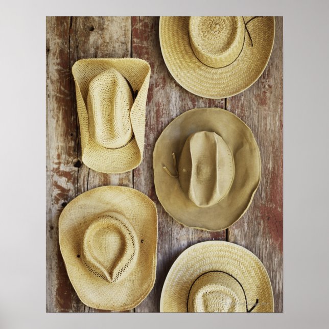 Cowboy Hats Poster (Front)