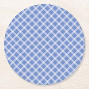 Cowboy Horse Pony Cute 1st Birthday Party Theme Round Paper Coaster