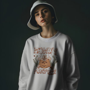 Cowboy "Howdy Pumpkin" Cute Halloween Western T-Shirt