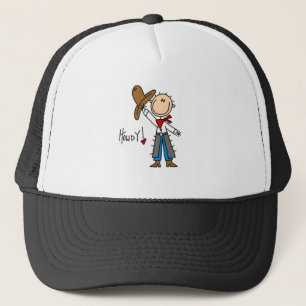 Cowboy Howdy T-shirts and Gifts Trucker Hat