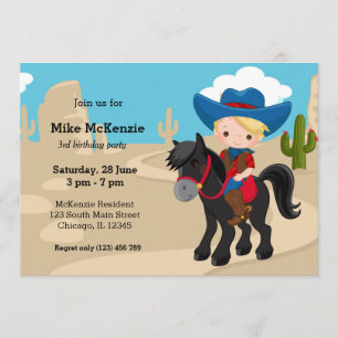 Cowboy Invitation