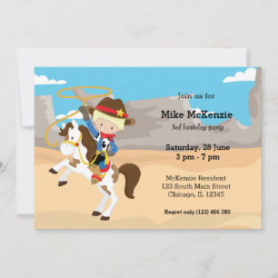 Cowboy Invitation