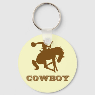 Cowboy Key Ring