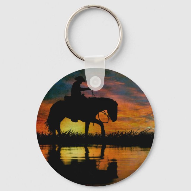Cowboy Keychain (Front)