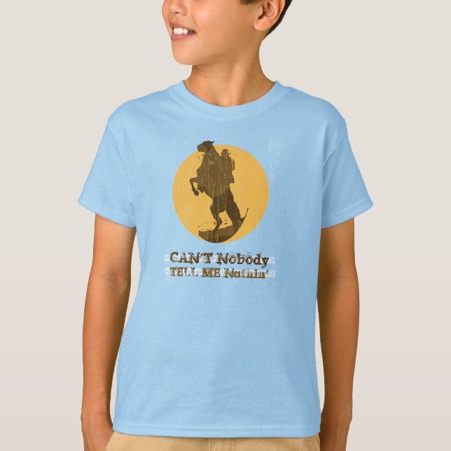 Cowboy Kid Customizable T-Shirt (Front)