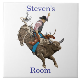 Cowboy Kids Room Tile