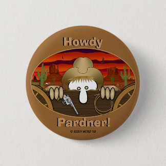 Cowboy Kilroy Button