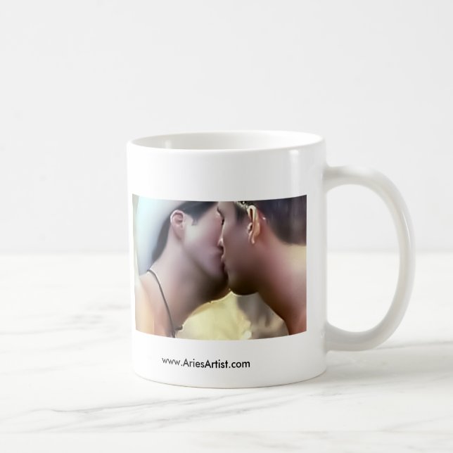 Cowboy Kiss Coffee Mug (Right)