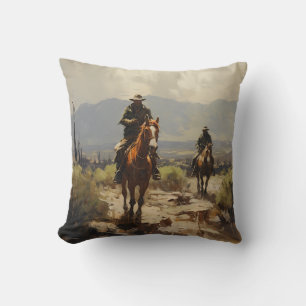 Cowboy Kissen, Western Kissen, Wild-West Dekokisse Cushion