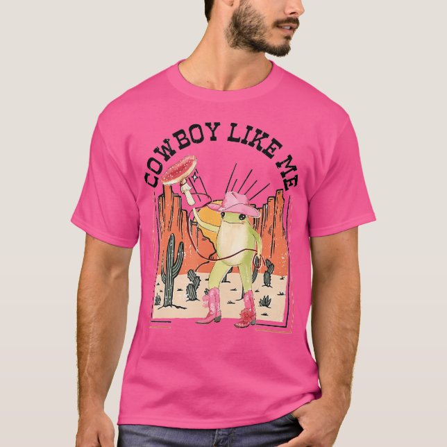 Cowboy Like Me Frog T-Shirt (Front)