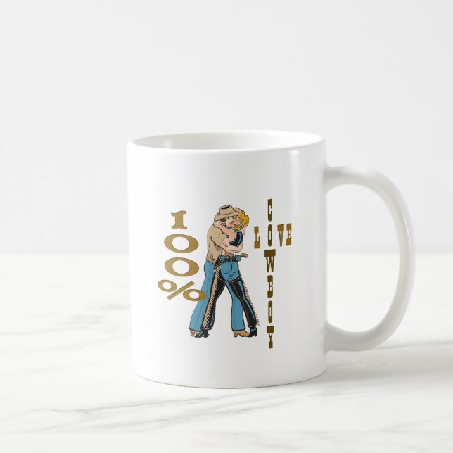 Cowboy Love Coffee Mug (Right)