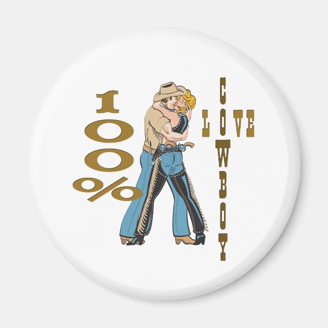 Cowboy Love Magnet (Front)