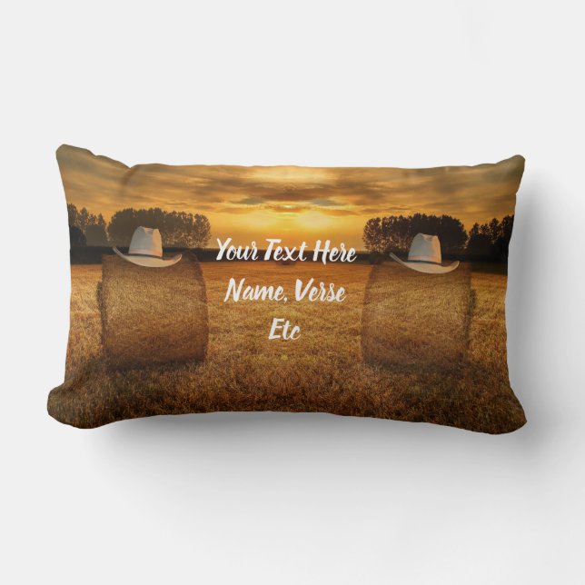 Cowboy Lumbar Cushion (Front)