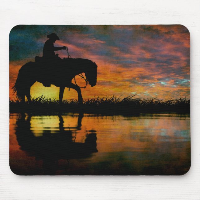 Cowboy Mouse Pad (Front)