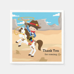 Cowboy Napkin