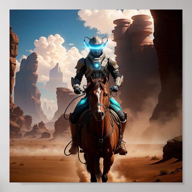 Cowboy of the Future Poster (Front)