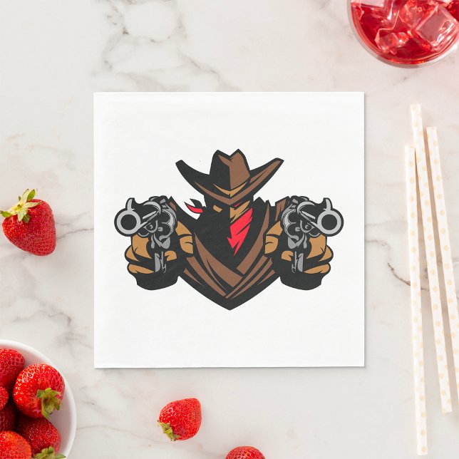 Cowboy Outlaw Napkins (Creator Uploaded)