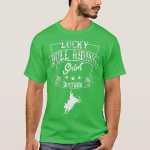 Cowboy Party Bull Riding Western Farmer Humour  T-Shirt