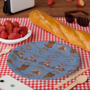 Cowboy Party Essentials  Paper Plate
