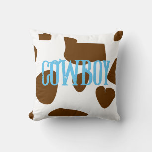 Cowboy personalized cushion