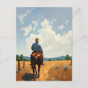 Cowboy Postcard