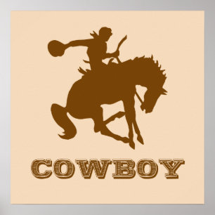 Cowboy Poster - Change the Colours!