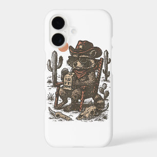 Cowboy Racoon Funny Western