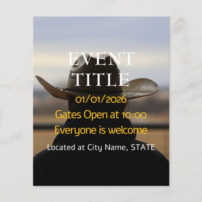 Cowboy Ranch Rural flyer (Front)