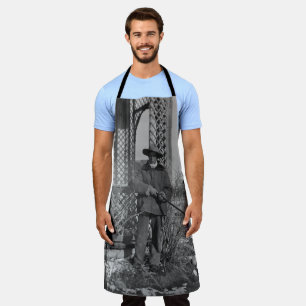Cowboy Rancher or Canadian Outlaw of Old West Apron