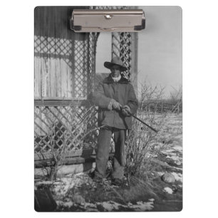 Cowboy Rancher or Canadian Outlaw of Old West Clipboard