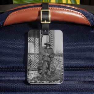 Cowboy Rancher or Canadian Outlaw of Old West Luggage Tag