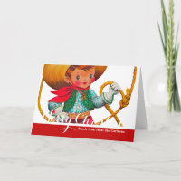 Cowboy Retro Boy Child Cute Western