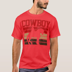 Cowboy Rodeo Horse Gift Country T-Shirt
