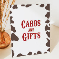 Cowboy Rodeo Western Cards and Gifts Party