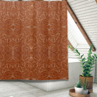 Cowboy Rustic western country tooled leather print