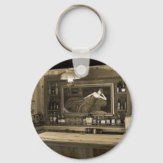 Cowboy Saloon Key Ring
