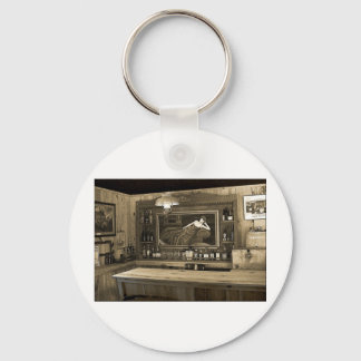 Cowboy Saloon Key Ring