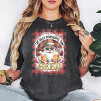 Cowboy Santa Beer Funny Christmas Drinking Humour