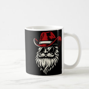 Cowboy Santa Claus Christmas Vintage  Coffee Mug