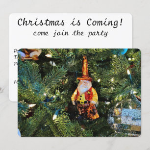 Cowboy Santa Invitation
