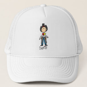 Cowboy Sheriff T-shirts and Gifts Trucker Hat