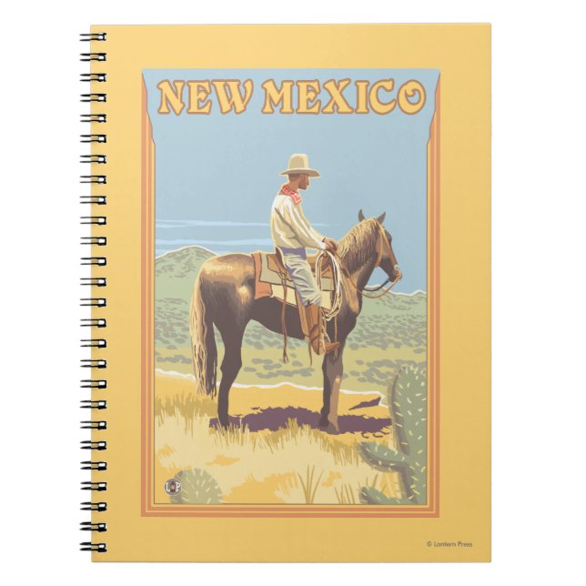 Cowboy (Side View)New Mexico Notebook (Front)