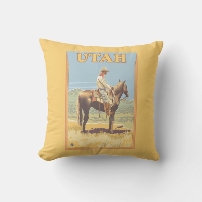 Cowboy (Side View)Utah Cushion (Front)