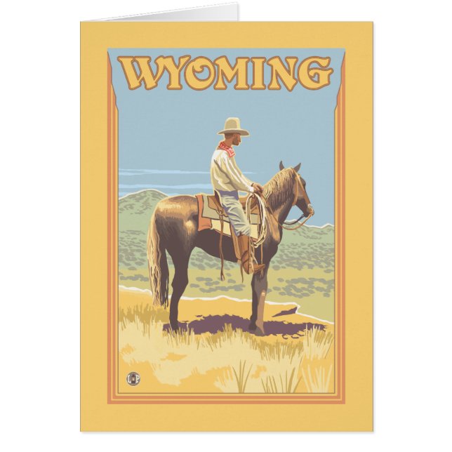 Cowboy (Side View)Wyoming (Front)