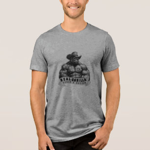 Cowboy Silverback Kevin's Corner REAL GORILLA Tri-Blend Shirt
