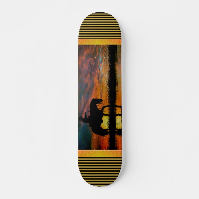 Cowboy Skateboard (Front)