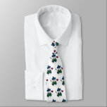 Cowboy Snowman Christmas Tie<br><div class="desc">* Illustration of cute cowboy snowmen, wearing a vest and cowboy hat. * Customise by resizing the image for a larger or smaller print. * Change the background colour to a colour of your choice. * Click the CUSTOMIZE IT button to get started! * Currently, this design can be transferred...</div>
